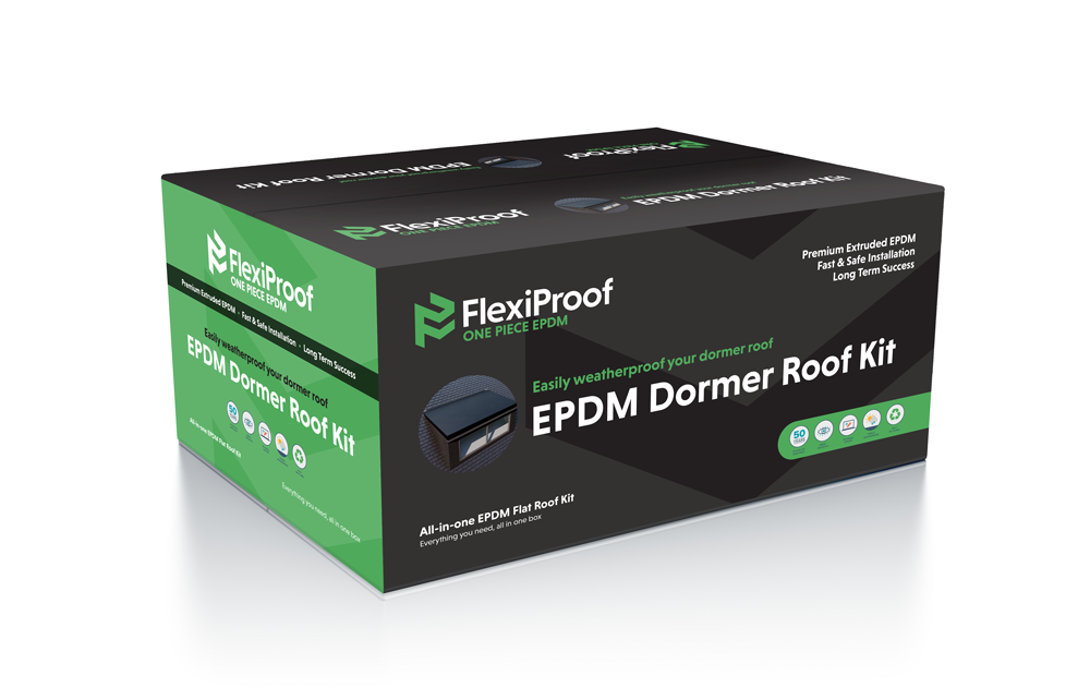 EPDM Rubber Roofing Dormer Roof kit Box