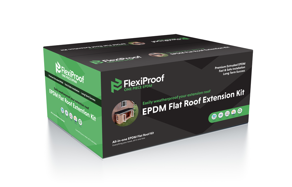 EPDM Rubber Roofing Extension Roof kit Box