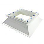 FIXED POLYCARBONATE ROOFLIGHT DOME AND KERB