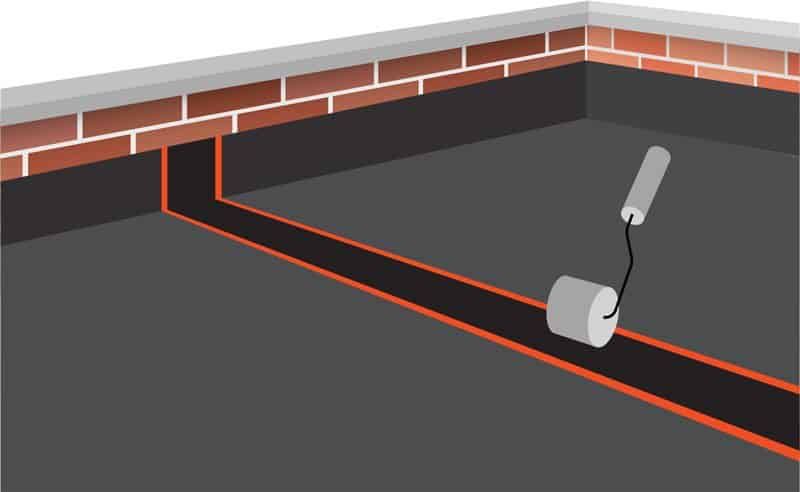 Butt joining EPDM membrane with 152mm cover strip