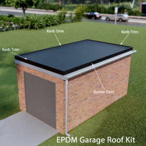 EPDM Rubber Roofing Garage Kit | Rubber Roofing Direct