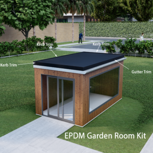 EPDM Rubber Roofing Gardeen Room Kit | Rubber Roofing Direct