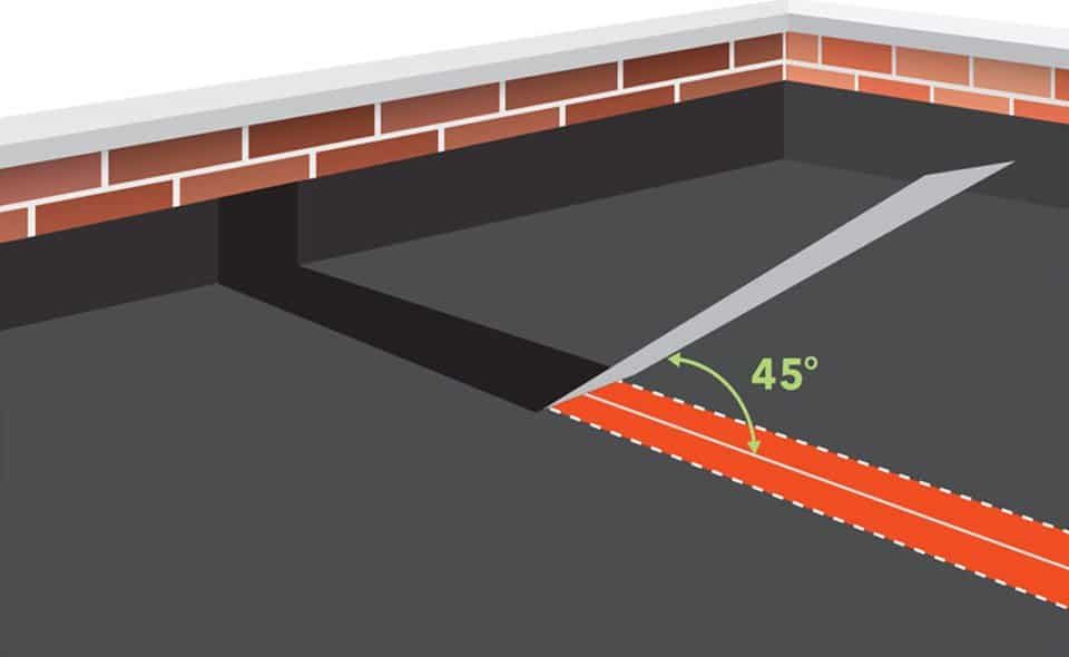 butt joining epdm membrane with 152mm cover strip 2 | Rubber Roofing Direct